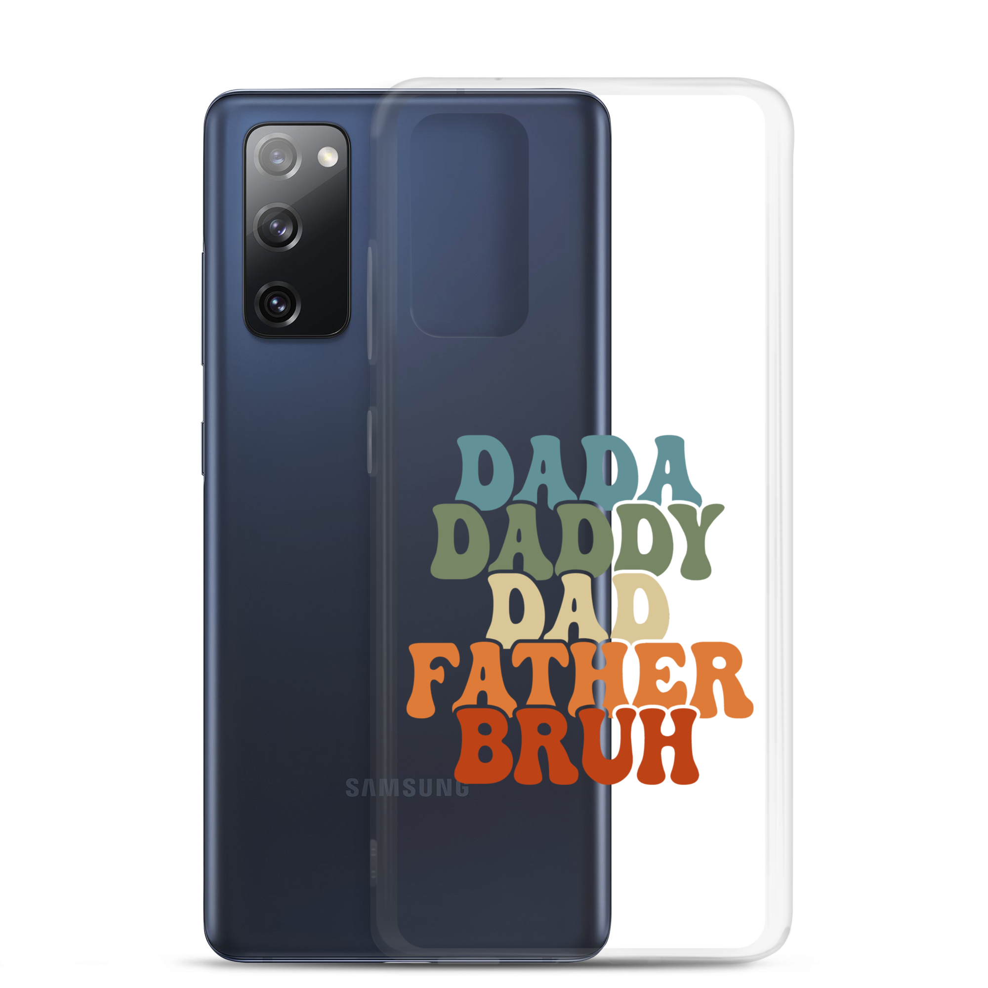 Dada Daddy Dad Father Bruh Clear Case for Samsung®