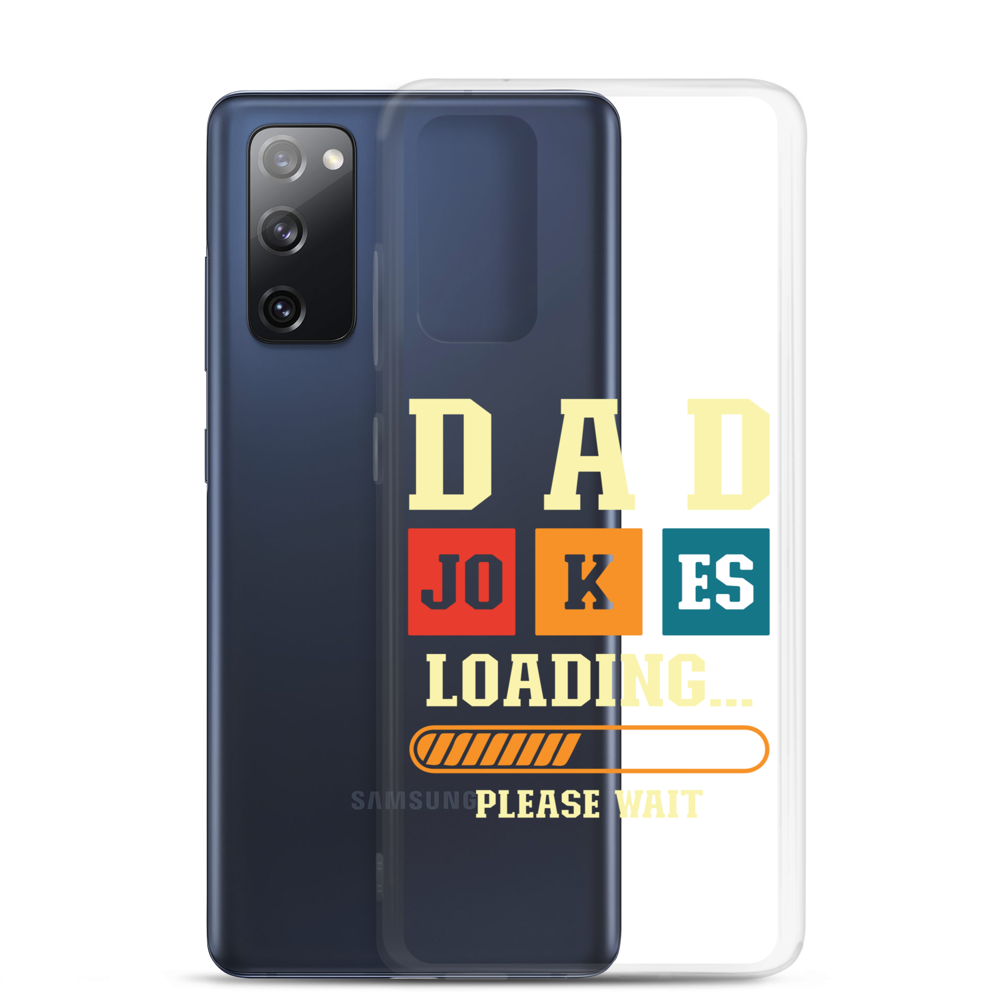 Dad Jokes Loading,,, Please Wait Clear Case for Samsung®