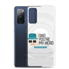 Dad You're My Hero Happy Father's Day Clear Case for Samsung®