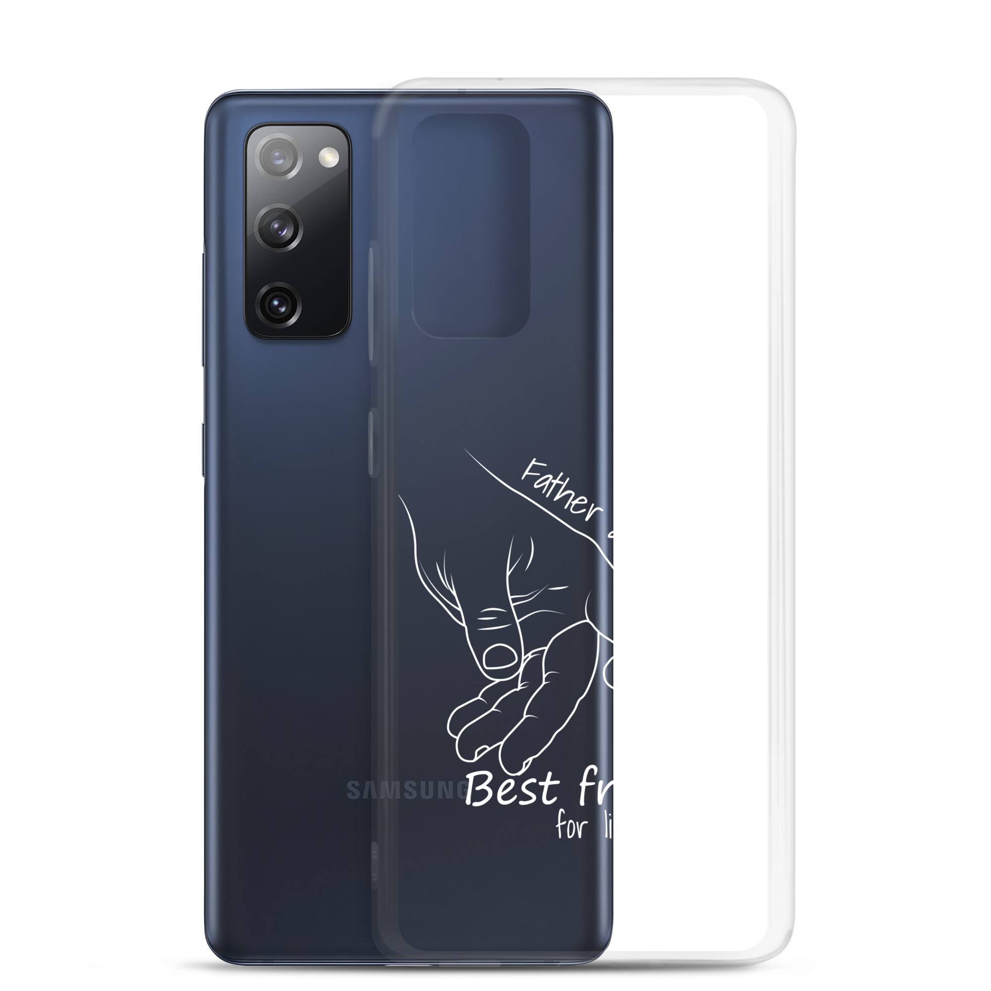 Father And Son Best Friends For Life Clear Case for Samsung®