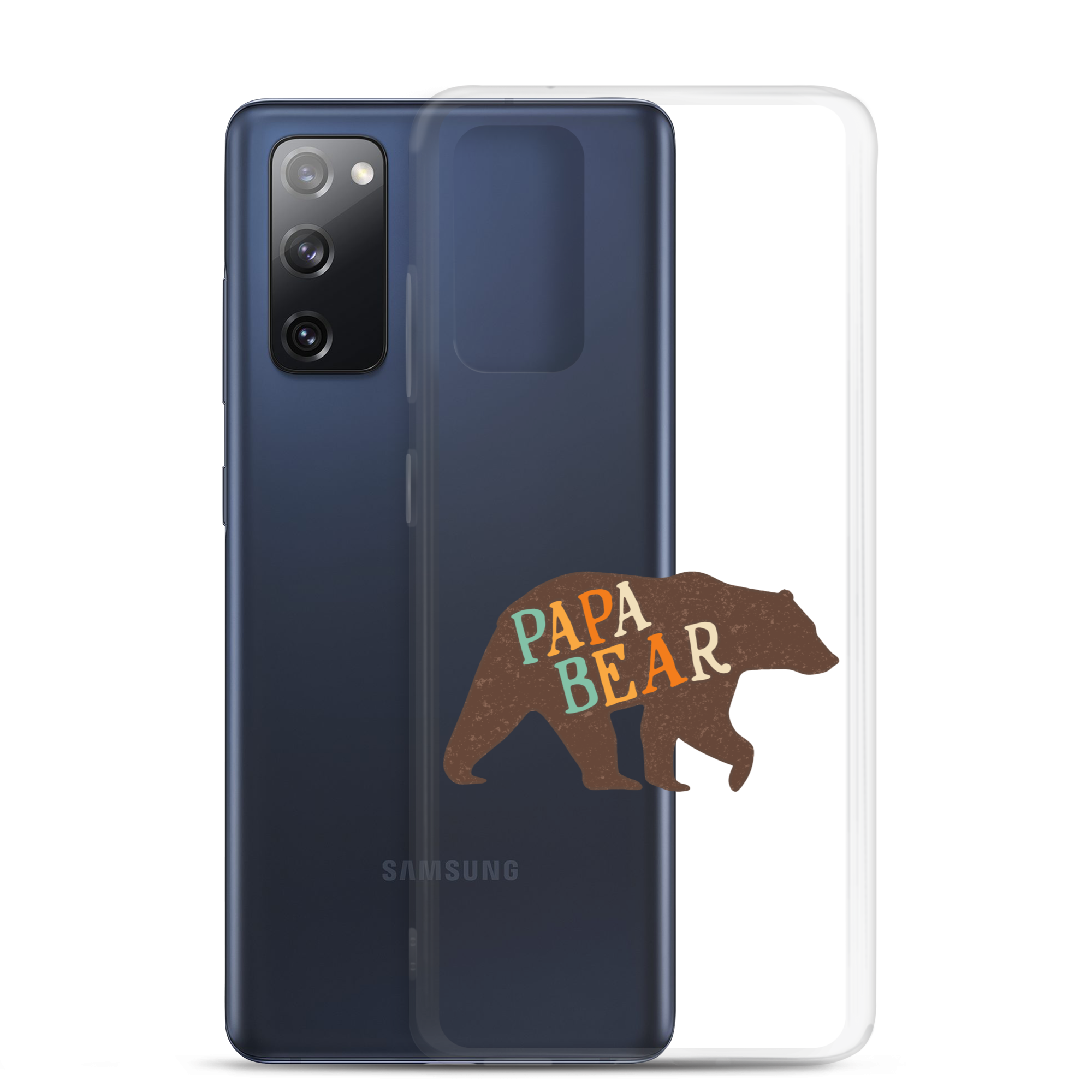 Papa Bear Clear Case for Samsung®