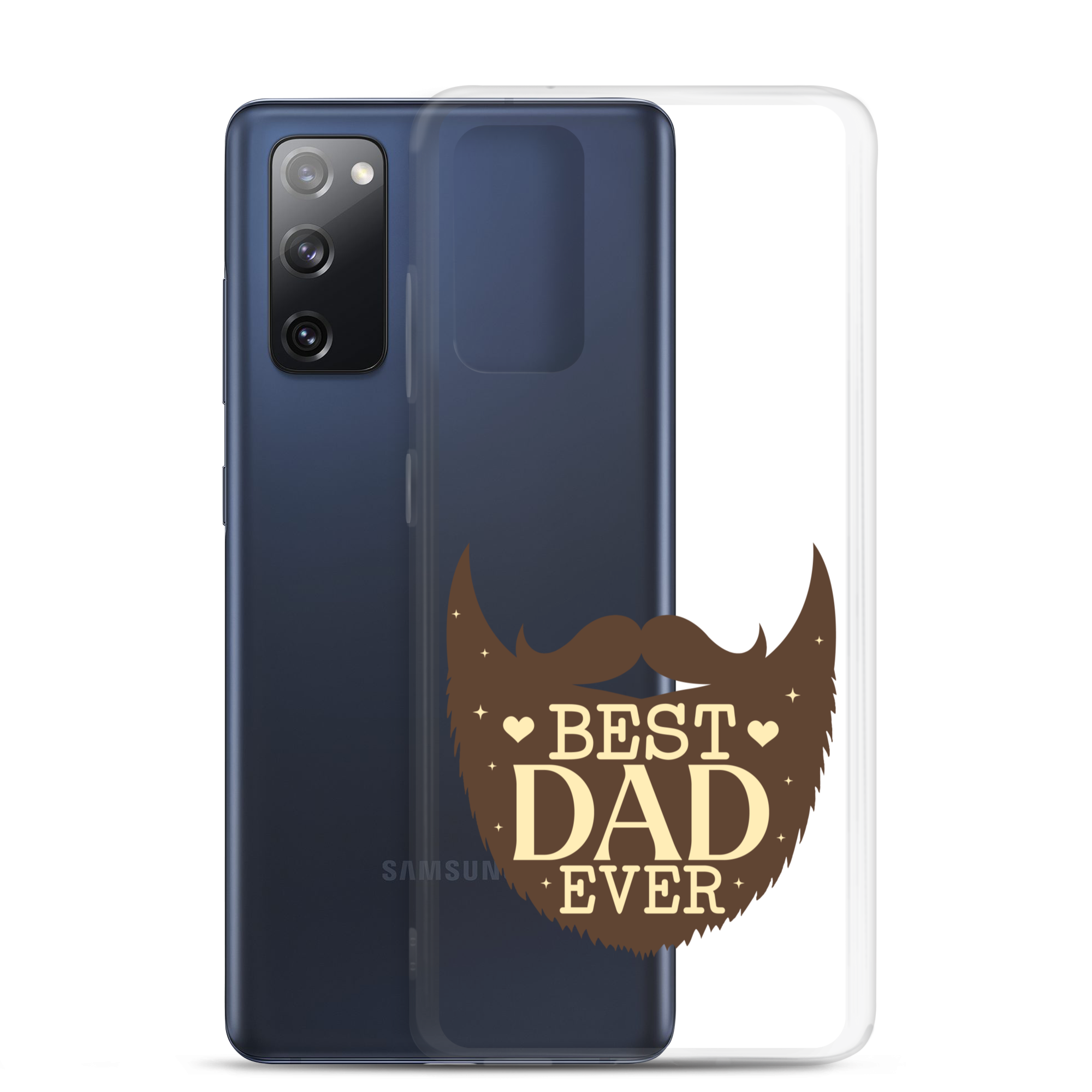 Best Dad Ever Clear Case for Samsung®