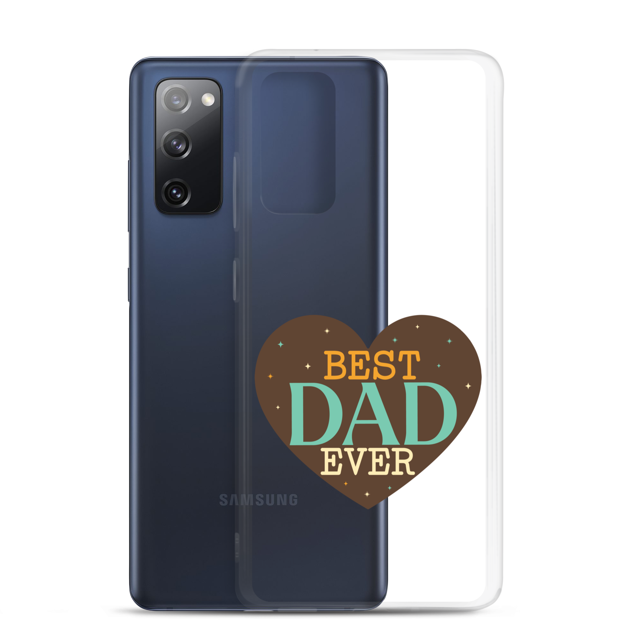 Best Dad Ever Clear Case for Samsung®