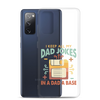 I Keep All My Dad Jokes In A Dad A Base Clear Case for Samsung®