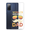 World's Greatest Dad Clear Case for Samsung®