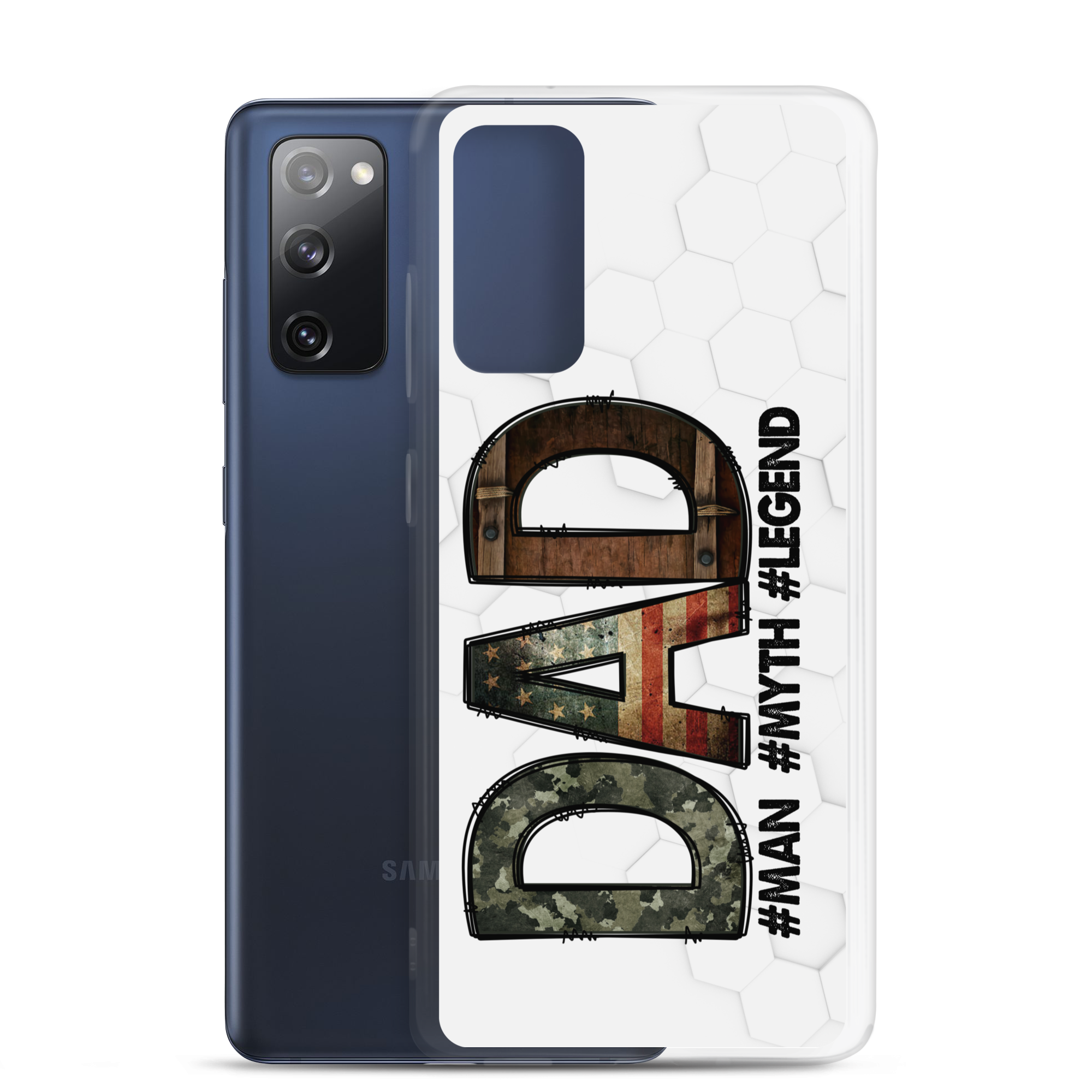 Dad #Man #Myth #Legend Clear Case for Samsung®