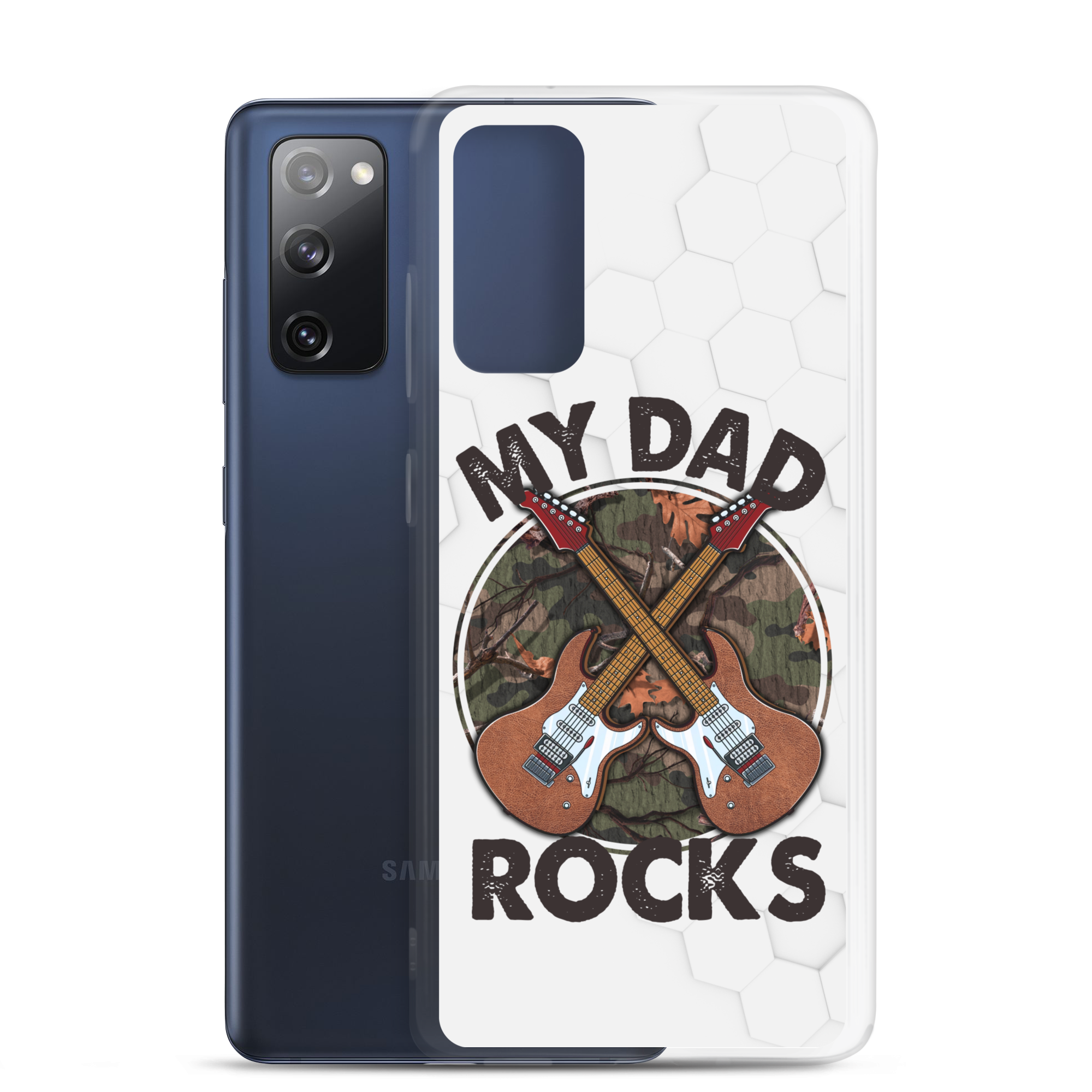 My Dad Rocks Clear Case for Samsung®