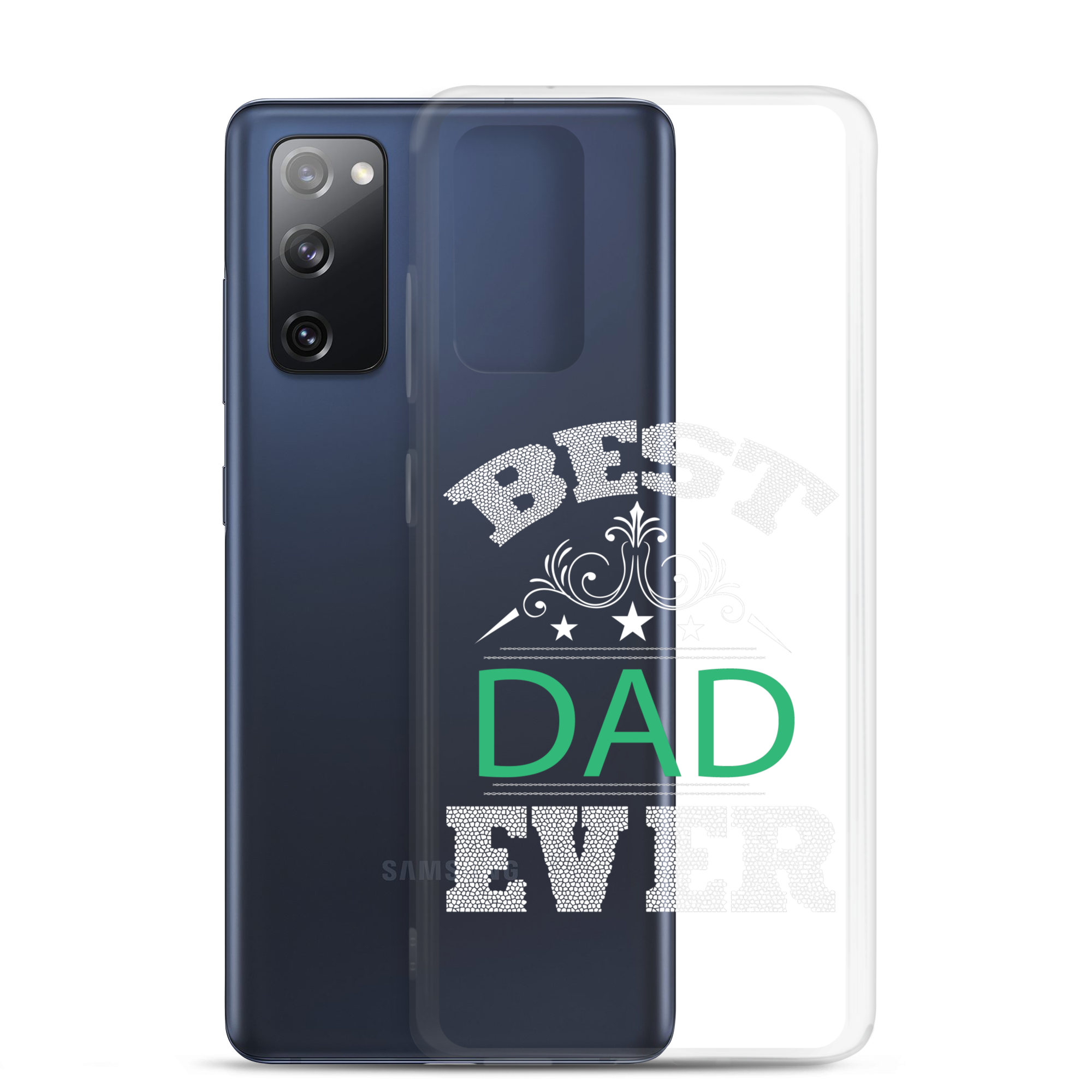 Best Dad Ever Clear Case for Samsung®