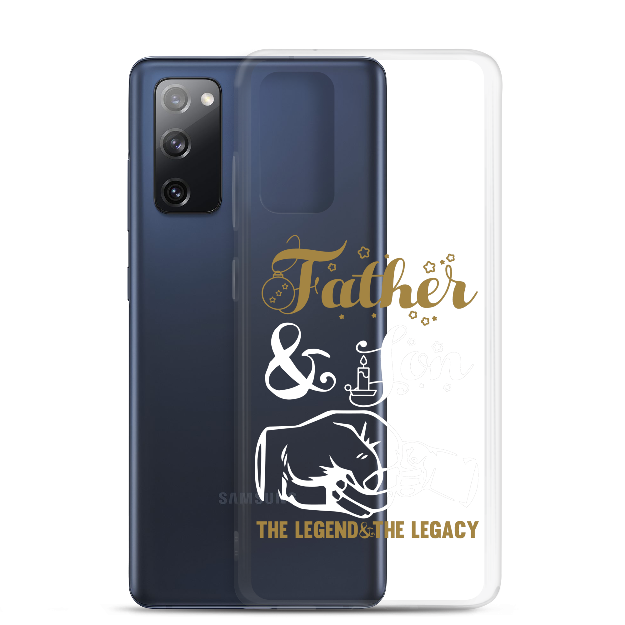 Father And Son The Legend And The Legacy Clear Case for Samsung®