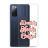 Daddy Needs Coffee Clear Case for Samsung®