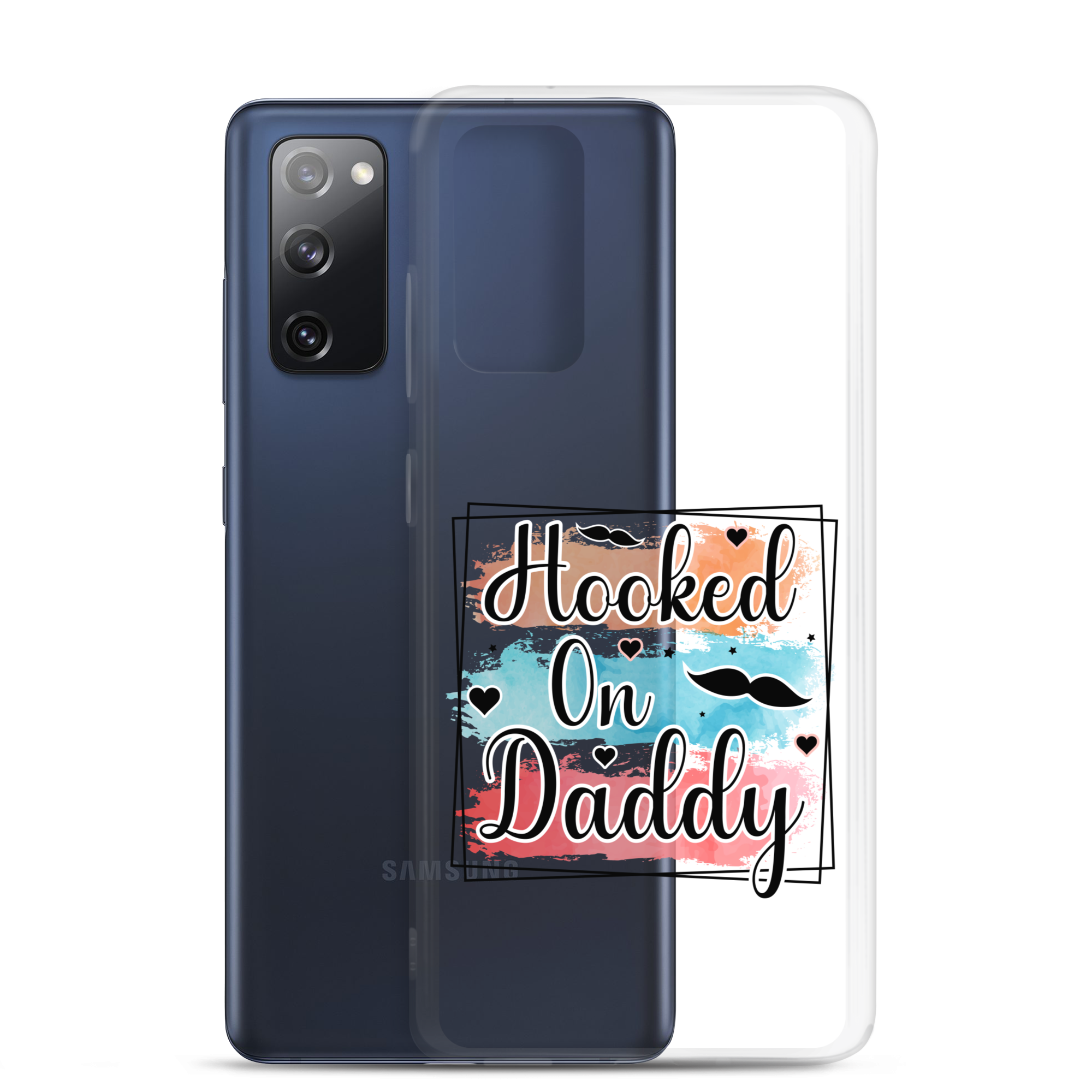 Hooked On Daddy Clear Case for Samsung®