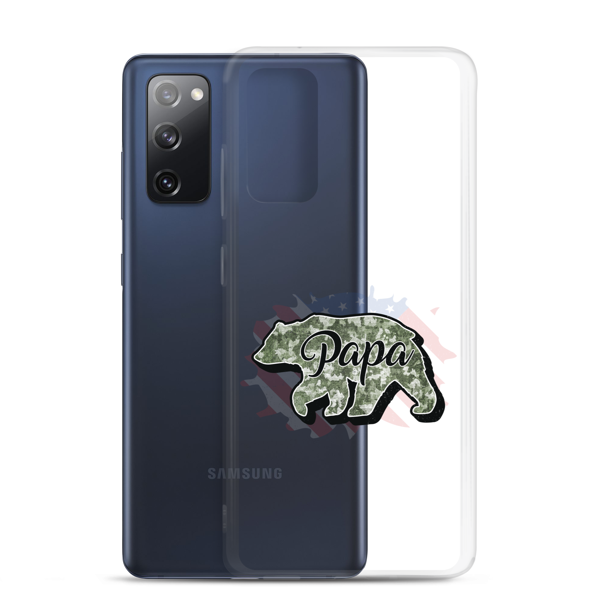 Bear Papa Clear Case for Samsung®