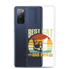 Best Cat Dad Ever Clear Case for Samsung®