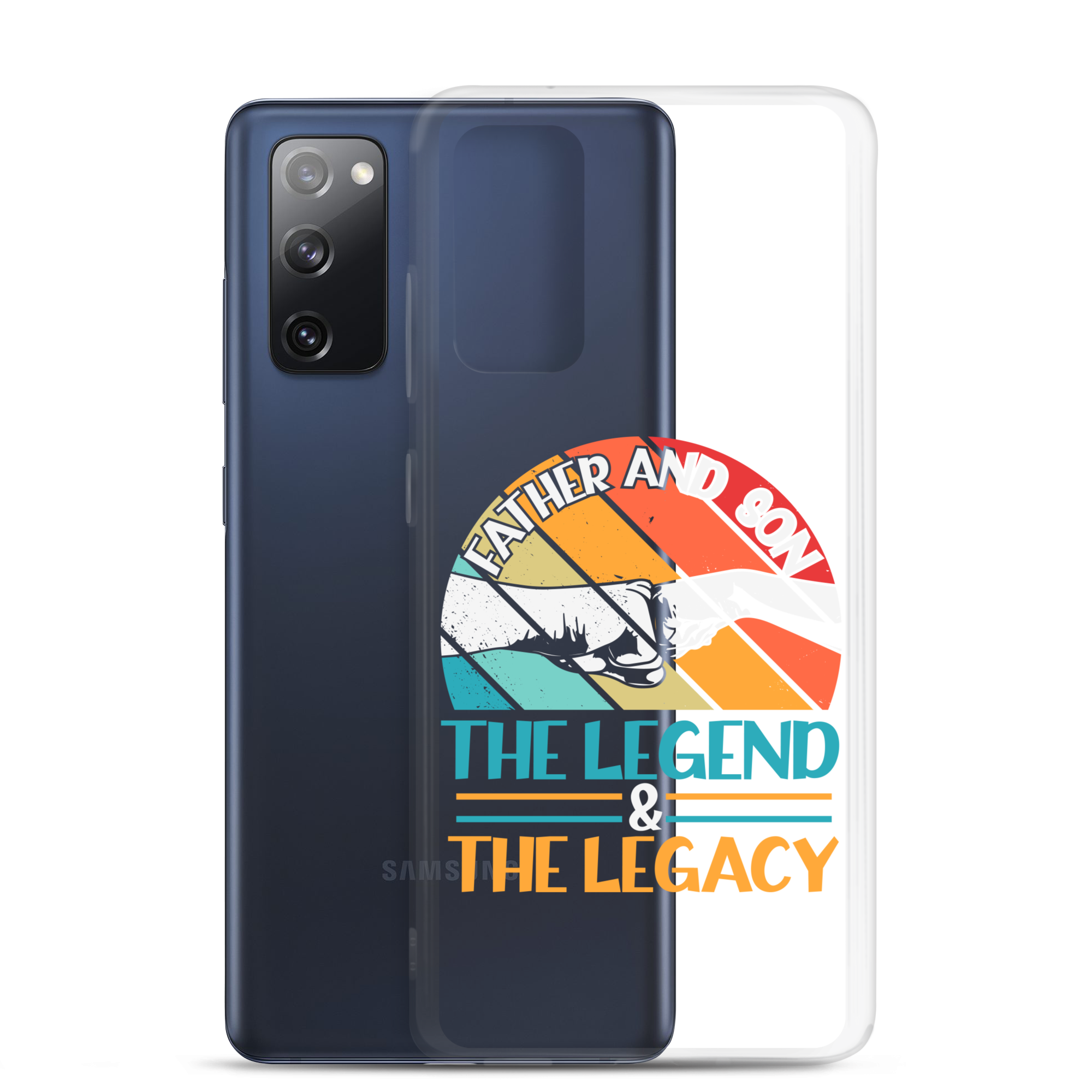 Father And Son The Legend And The Legacy Clear Case for Samsung®