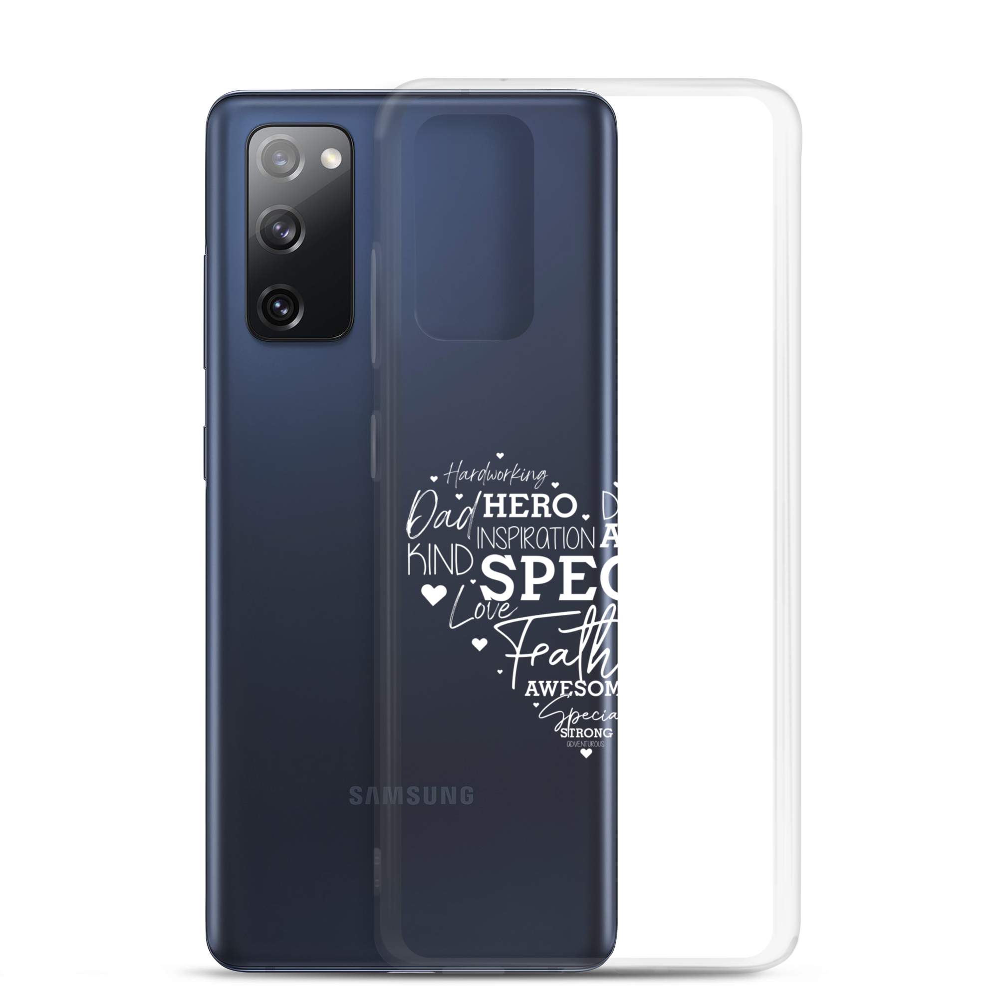 Father Special Hero Amazing Clear Case for Samsung®