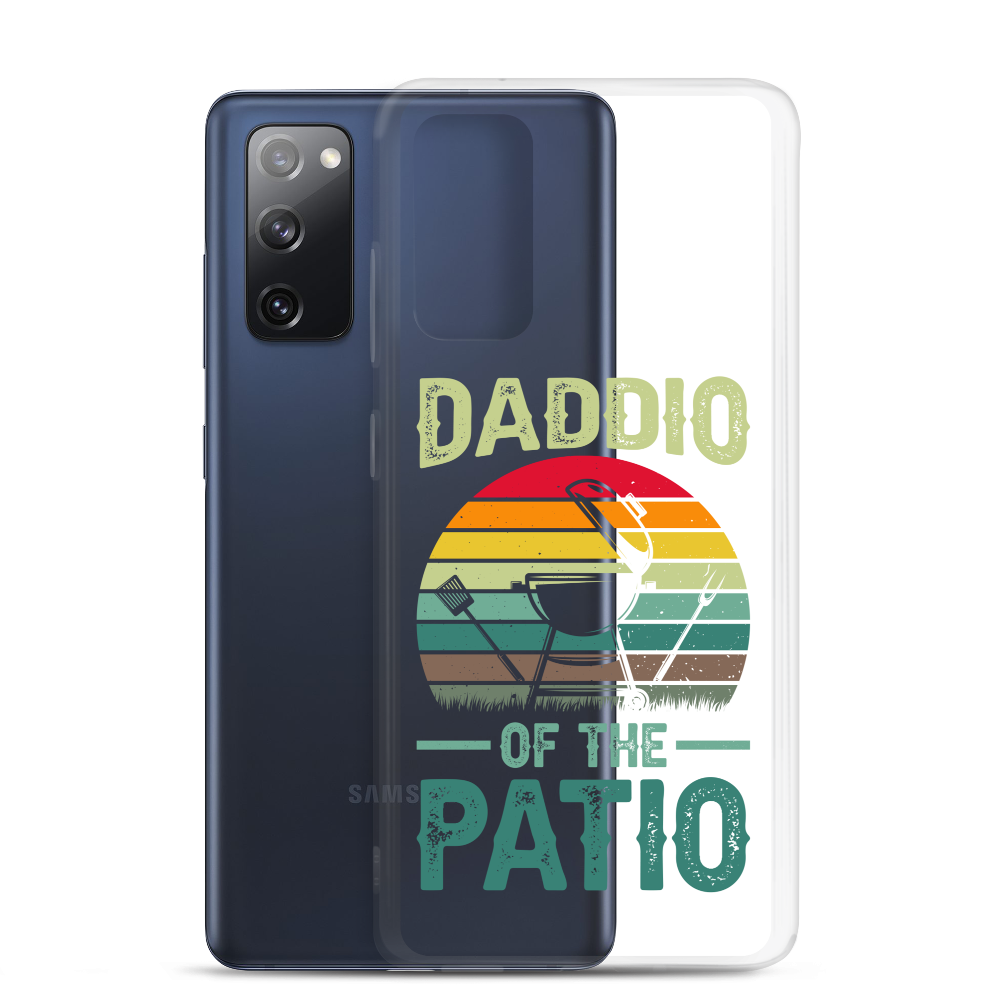 Daddio Of The Patio Clear Case for Samsung®