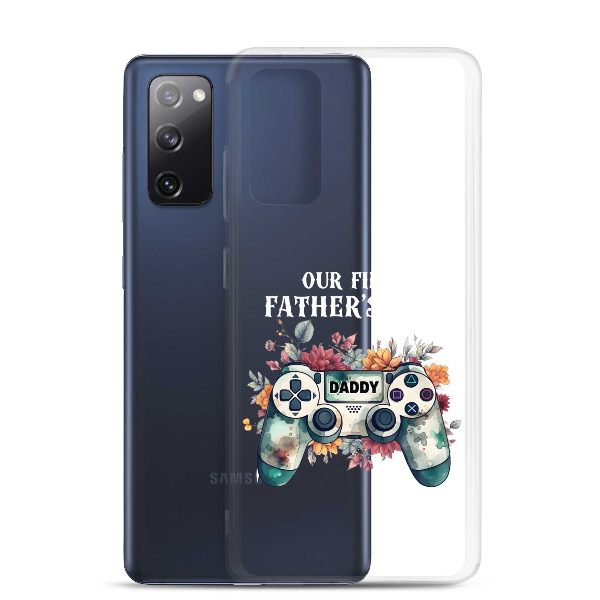 Our First Father's day Clear Case for Samsung®