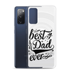 Best Dad Ever Clear Case for Samsung®