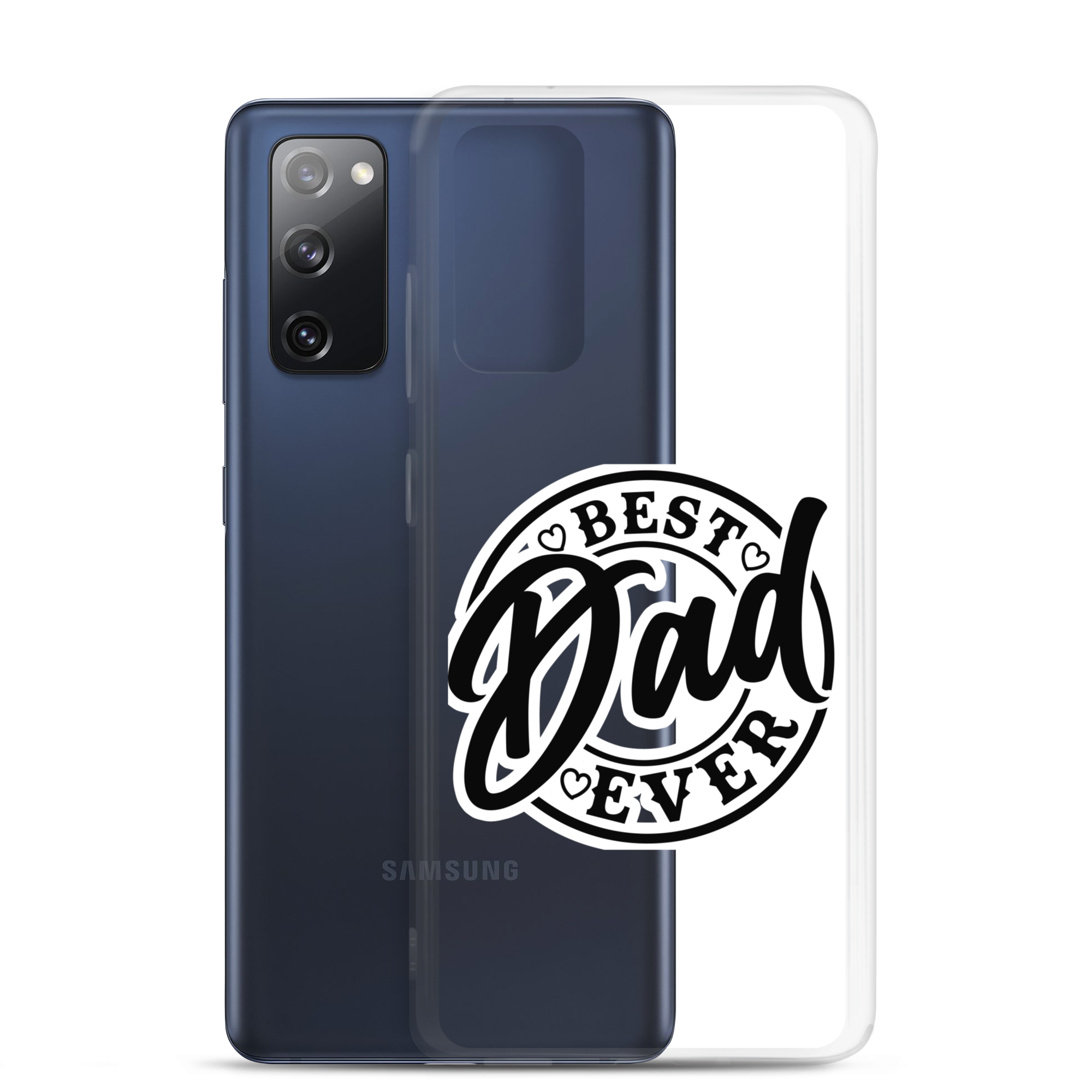 Best Dad Ever Clear Case for Samsung®