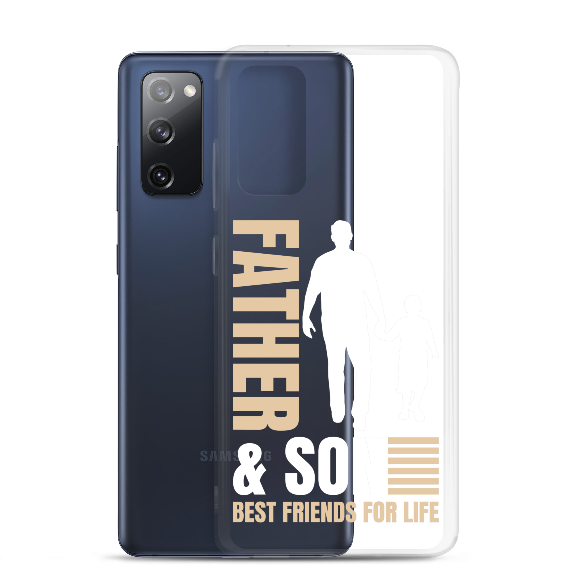 Father & Son Best Friends For Life Clear Case for Samsung®