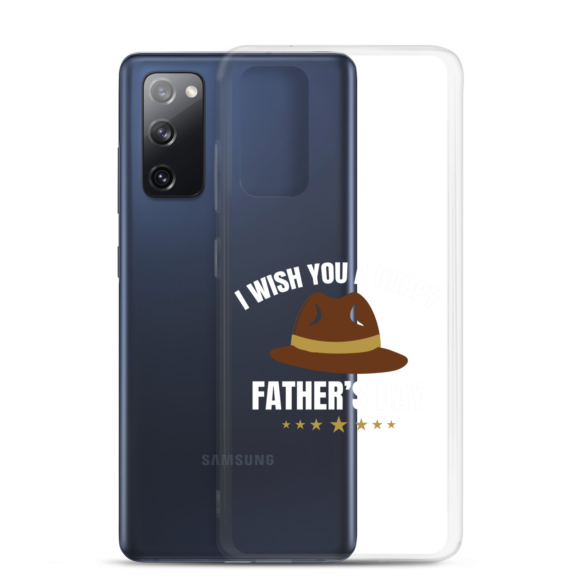 I Wish You A Happy Father's Day Clear Case for Samsung®