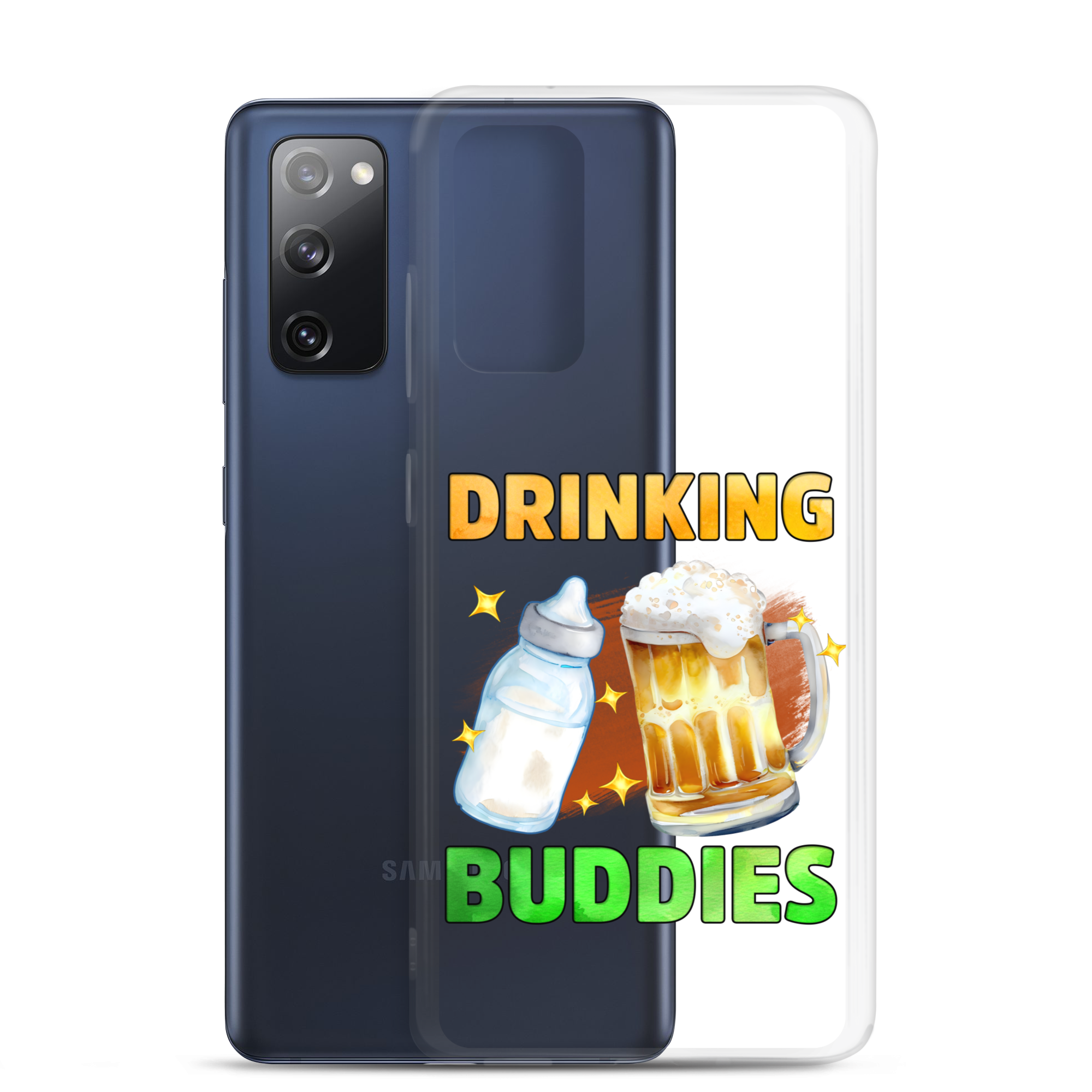 Drinking Buddies Clear Case for Samsung®