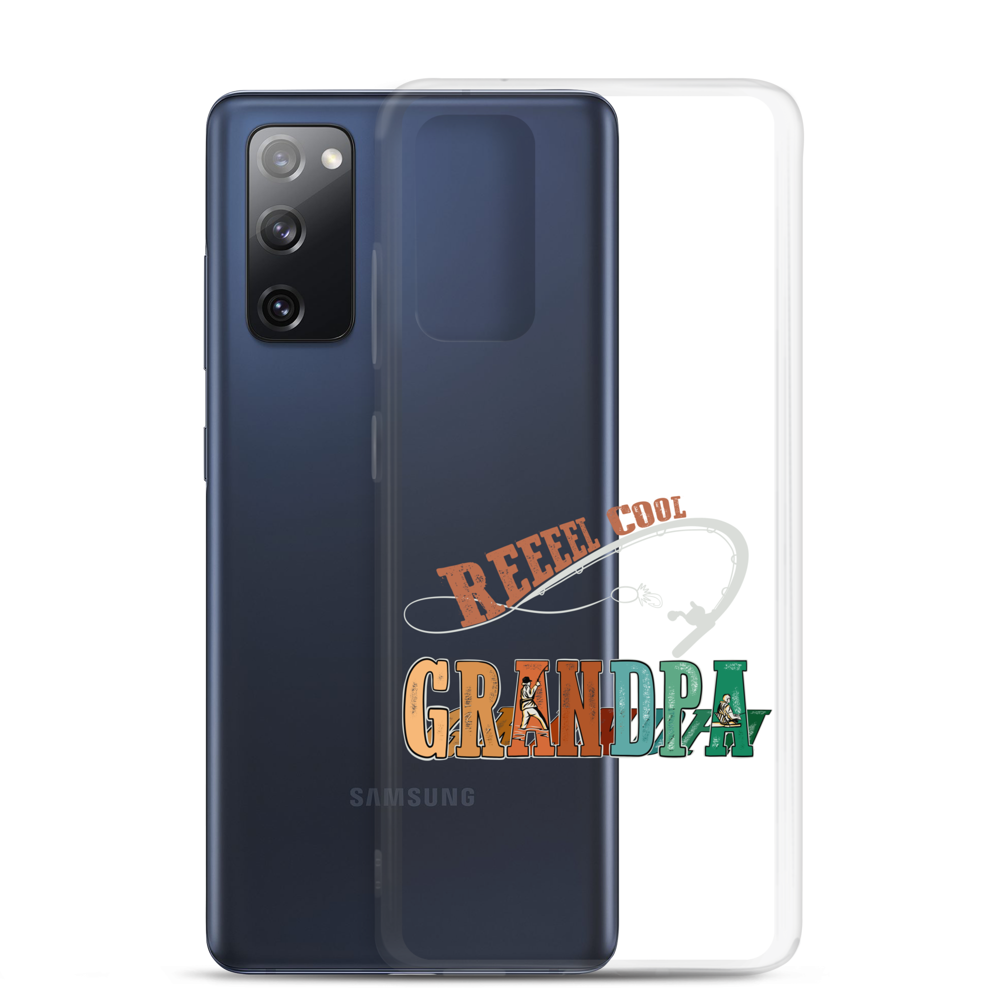 Reel Cool Grandpa Clear Case for Samsung®