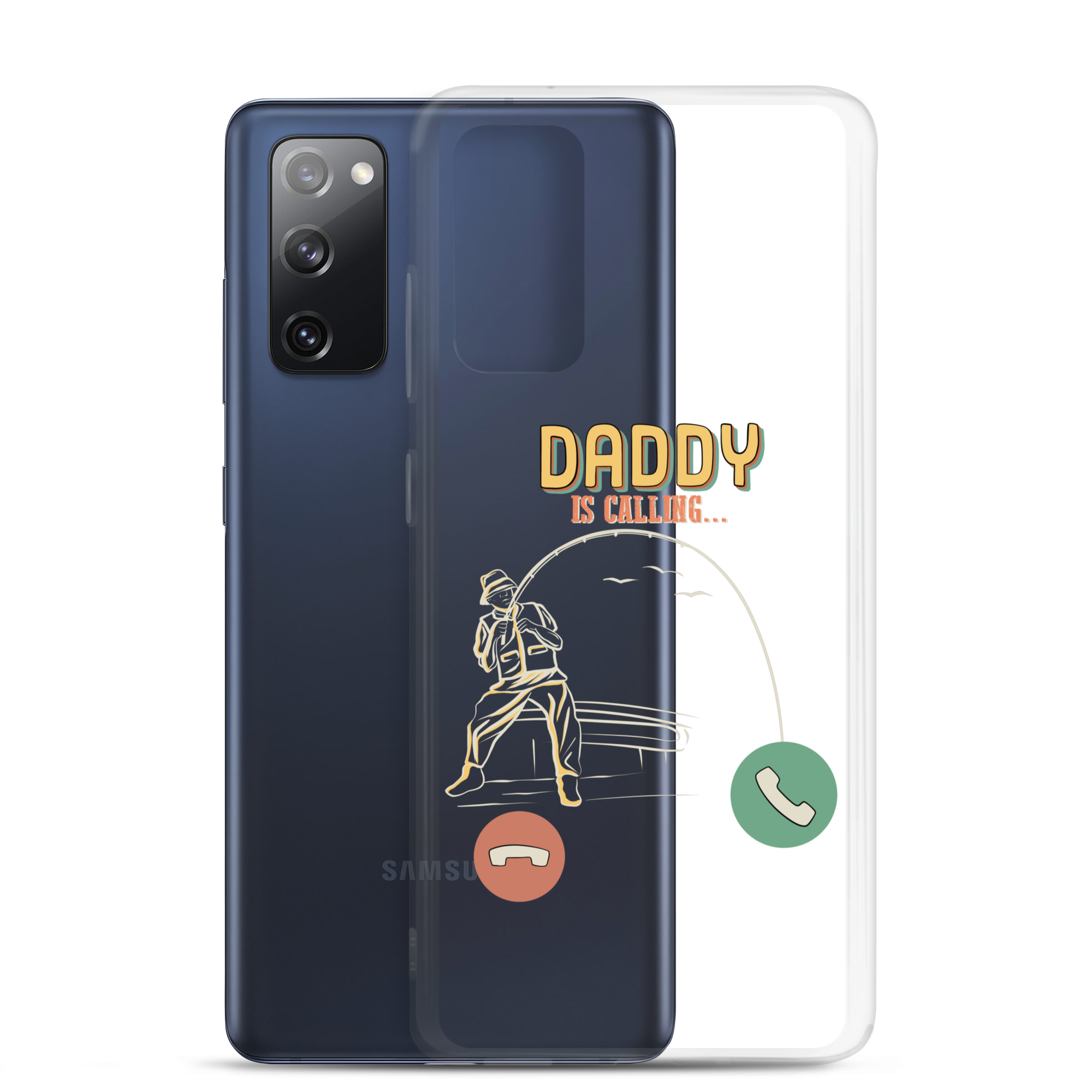 Daddy Is Calling Clear Case for Samsung®