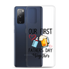 Our First Father's Day Together Clear Case for Samsung®