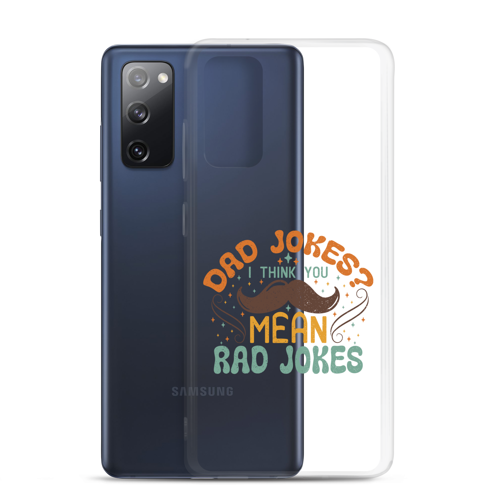 Dad Jokes I Think You Mean You Mean Rad Jokes Clear Case for Samsung®