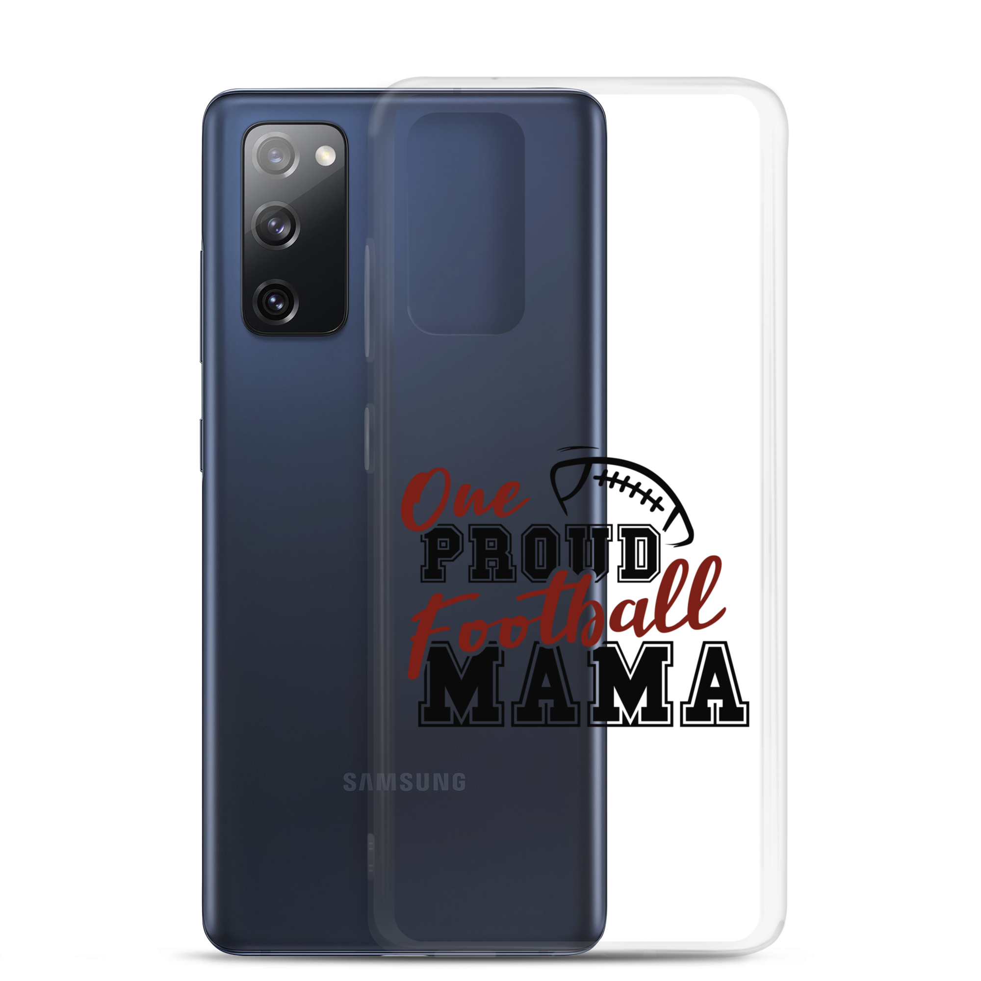 One Proud Football Mom Clear Case for Samsung®