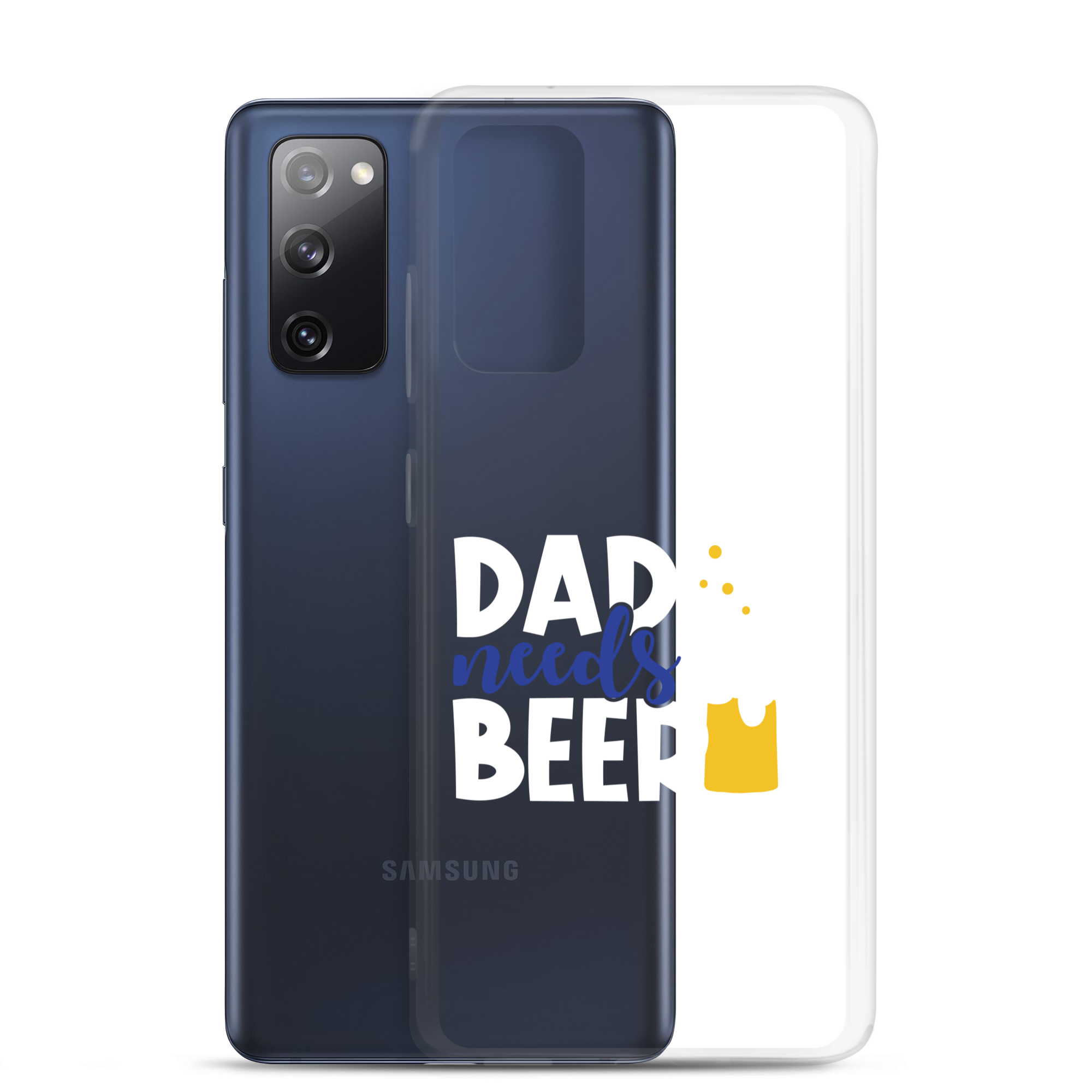 Dad Needs Beer Clear Case for Samsung®