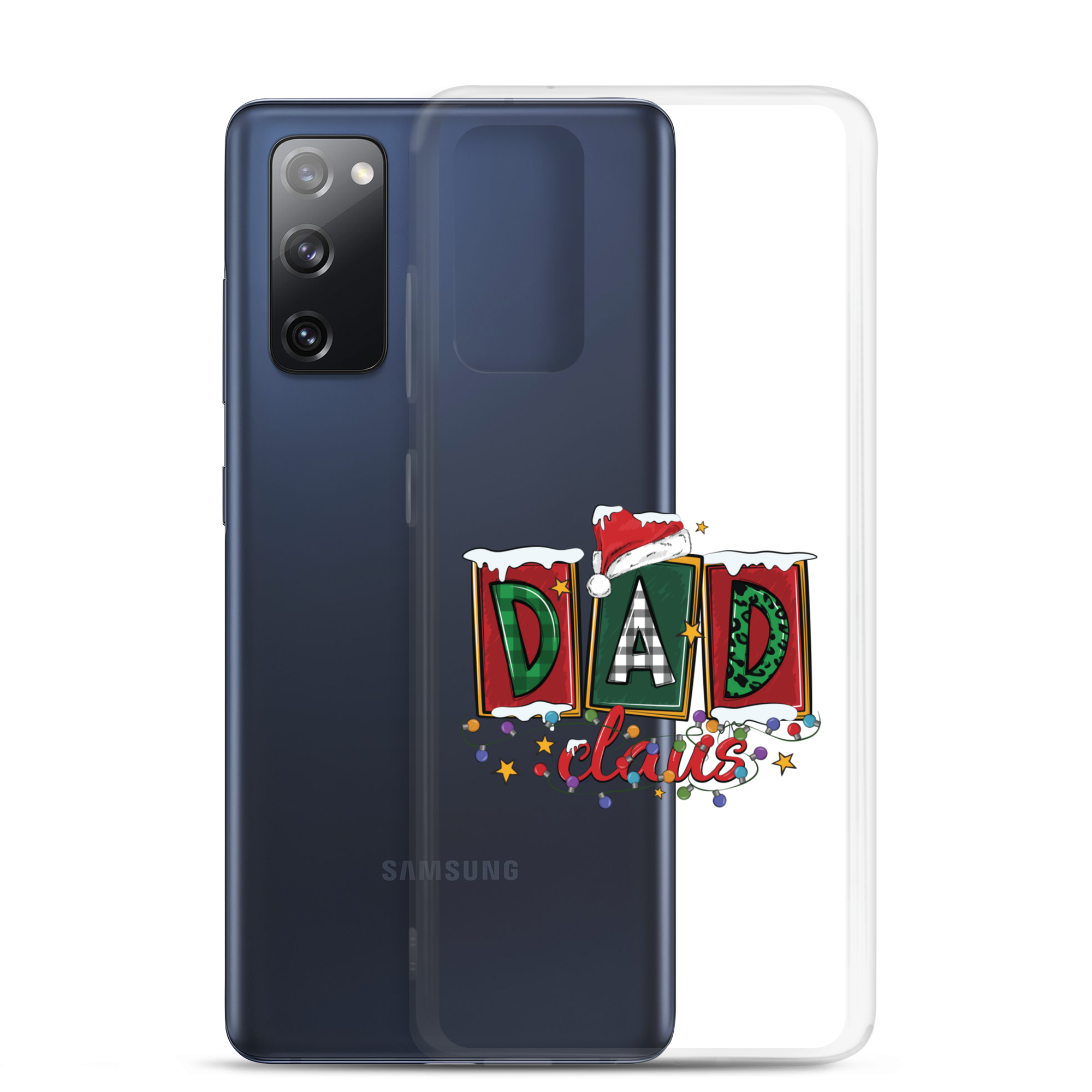 Dad Claus Clear Case for Samsung®