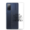 Come On Christmas Daddy Needs New Socks Clear Case for Samsung®