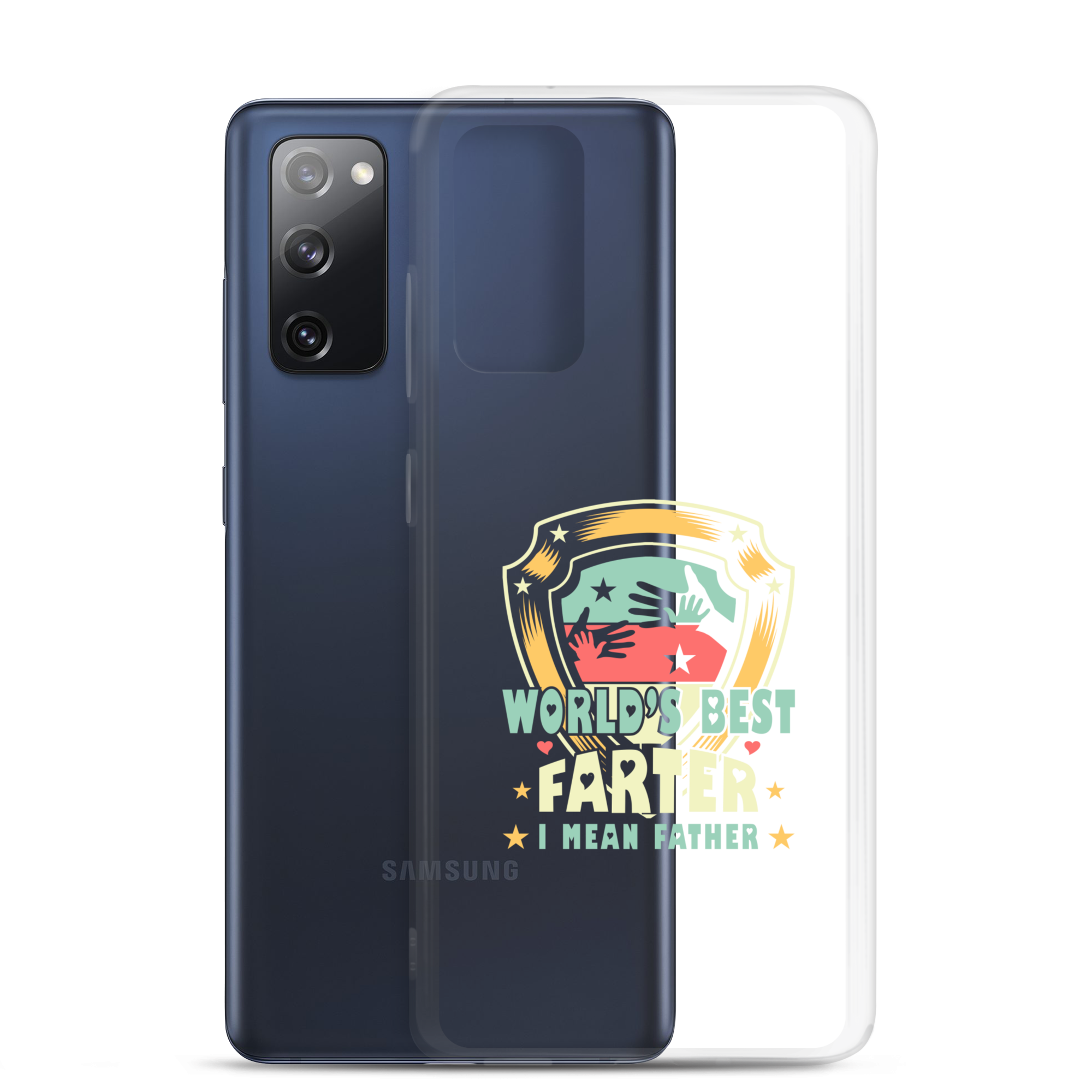 World's Best Farter I Mean Father Clear Case for Samsung®