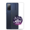 Sleep Deprived But Still Alive #momlife Clear Case for Samsung®