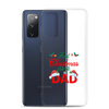 First Christmas As A Dad Clear Case for Samsung®