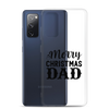 Merry Christmas Dad Clear Case for Samsung®