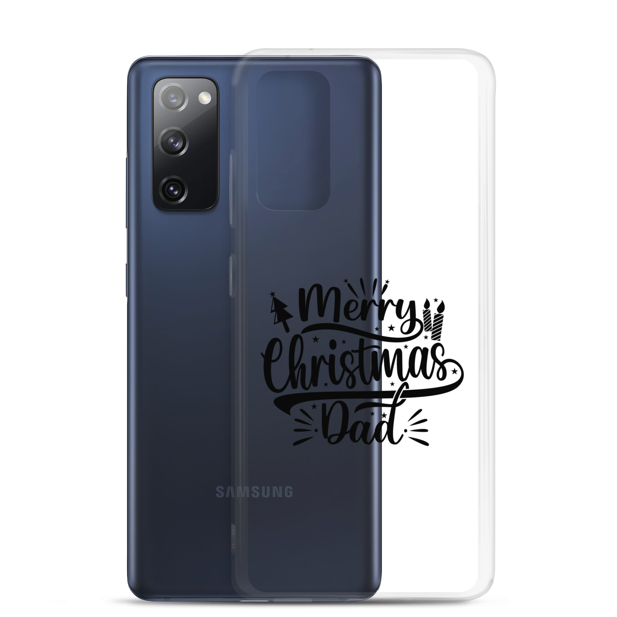 Merry Christmas Dad Clear Case for Samsung®