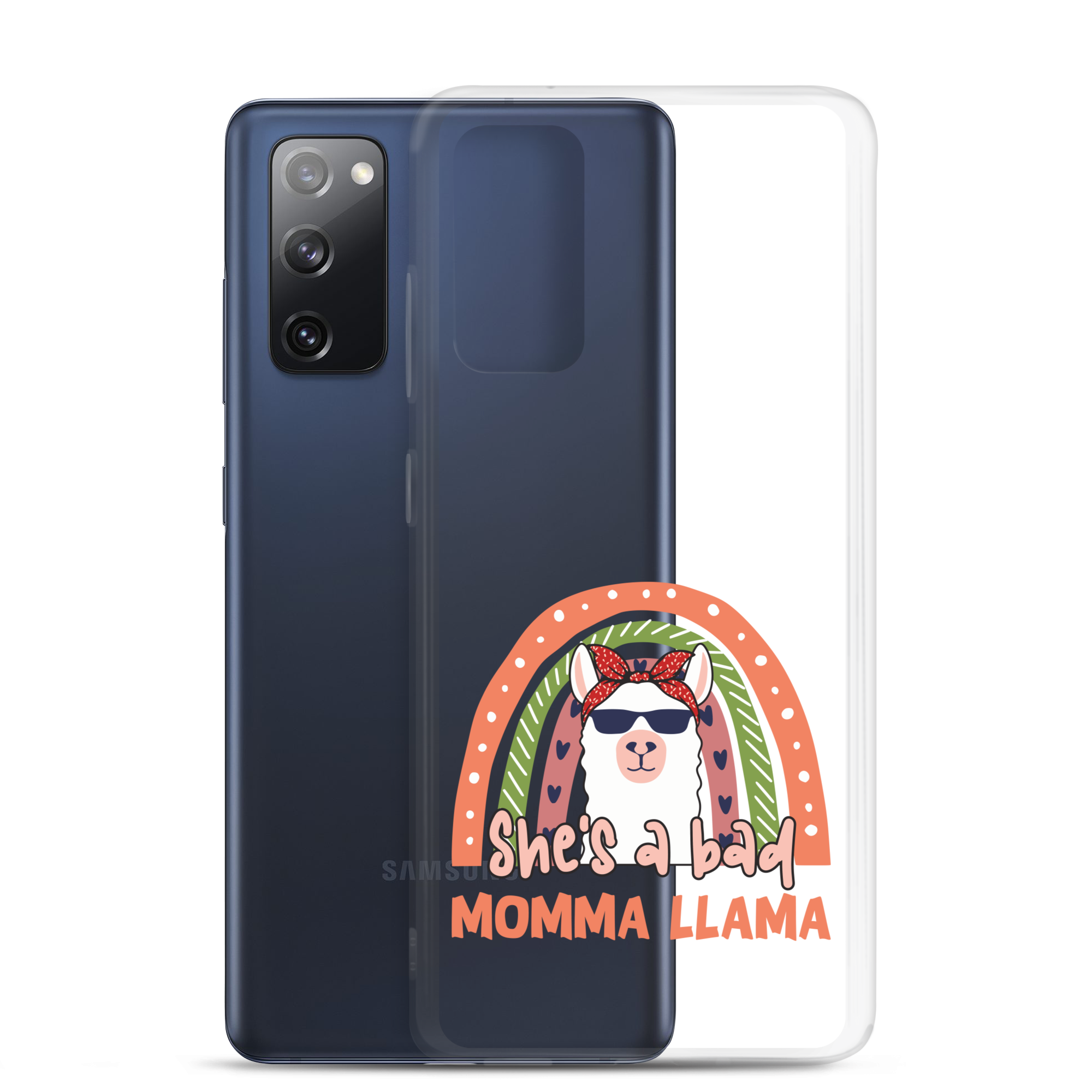 She's A Bad Momma Llama Clear Case for Samsung®