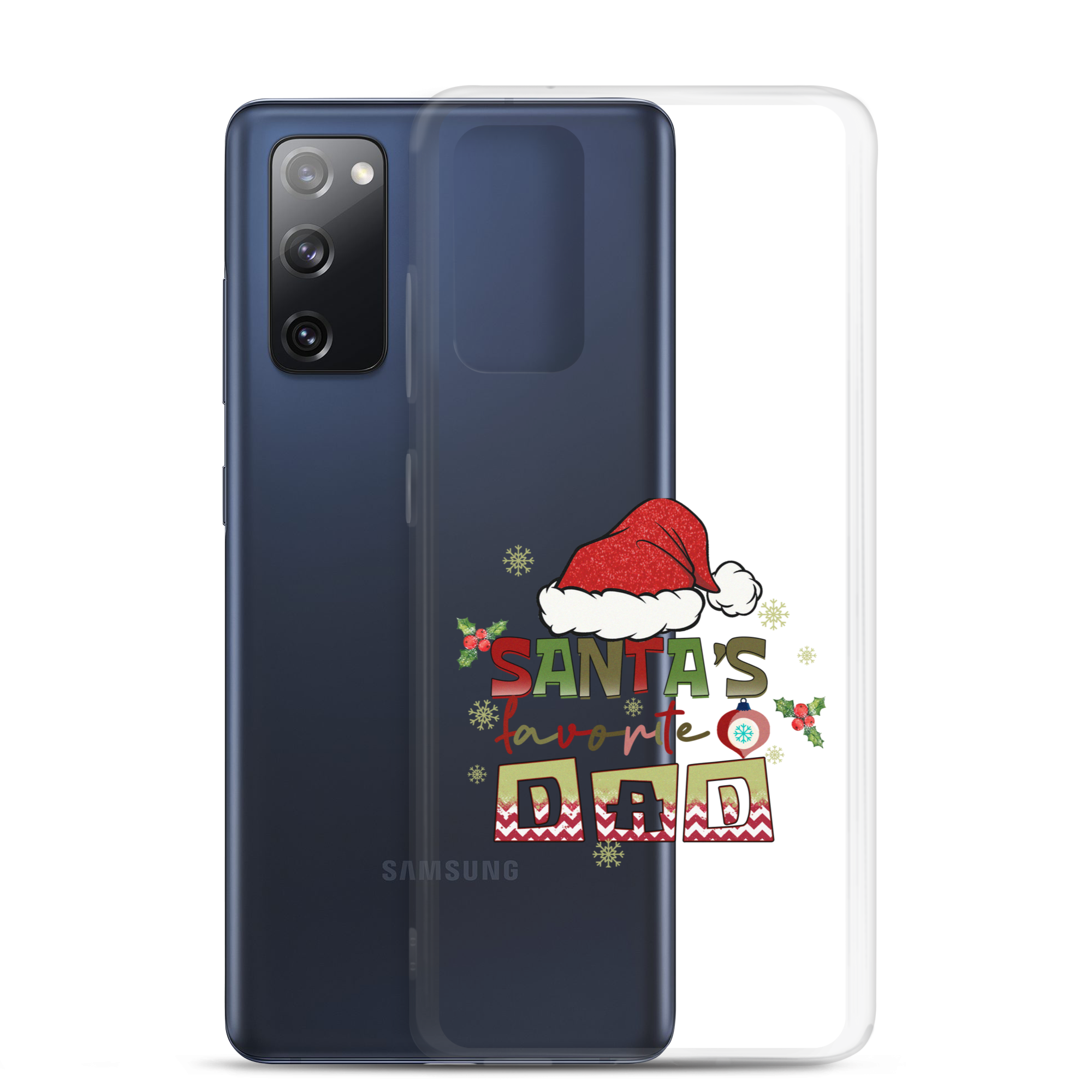 Santa's Favorite Dad Clear Case for Samsung®