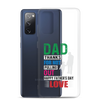 Dad Thanks For Not Pulling Out, Happy Father's Day, Love Clear Case for Samsung®