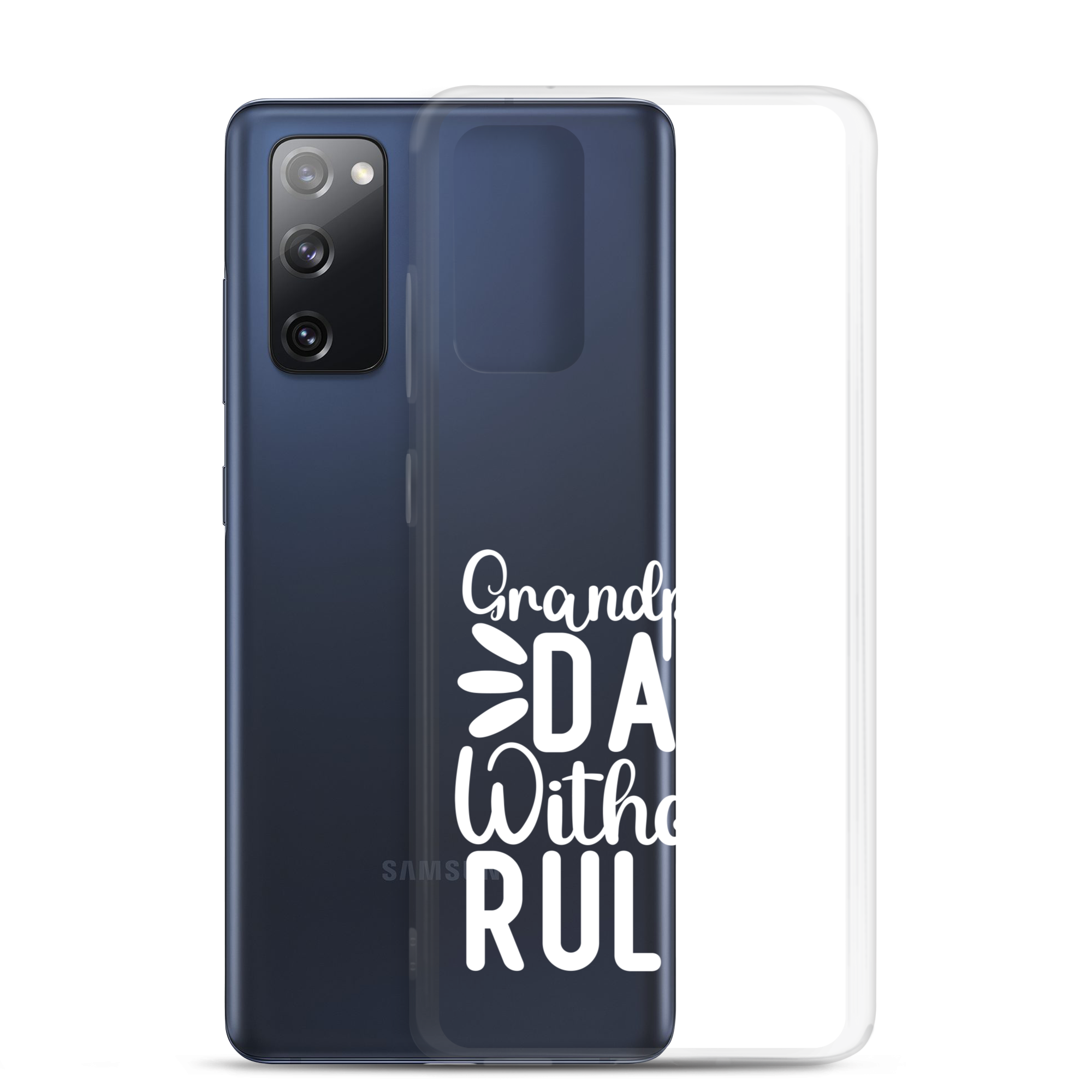 Grandpa A Dad Without Rules Clear Clear Case for Samsung®