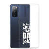 Ask Me About My Dad Jokes Clear Case for Samsung®