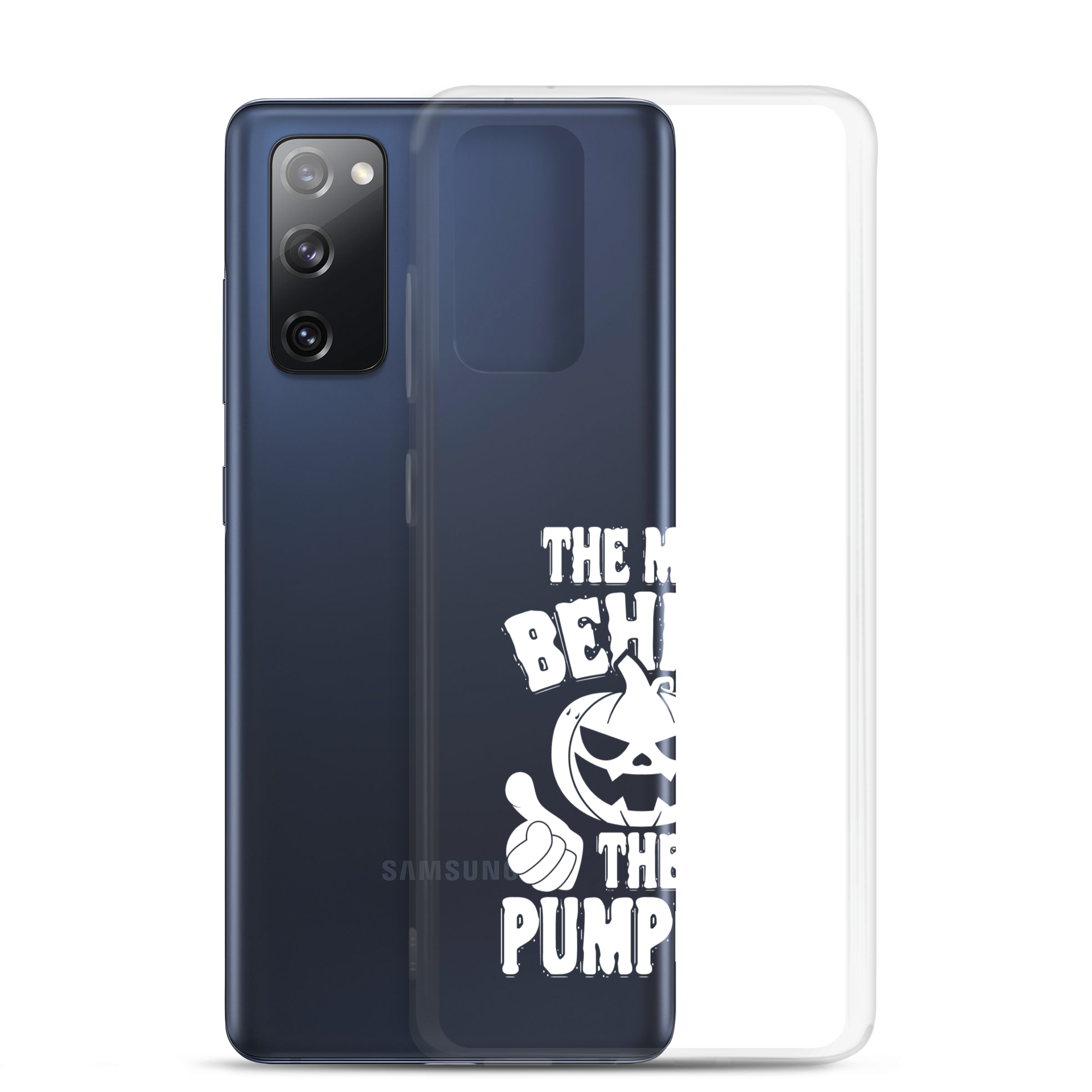 The Man Behind The Pumpkin Clear Case for Samsung®