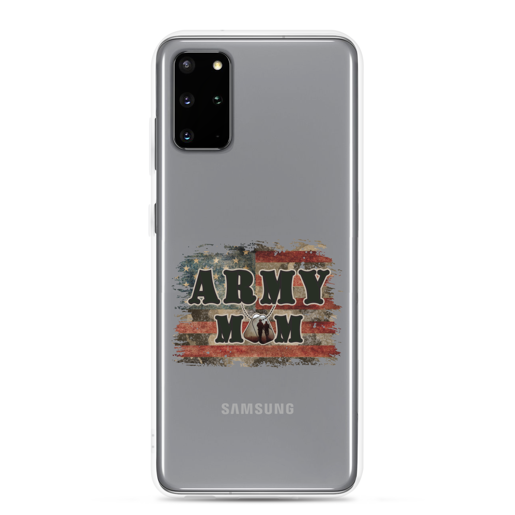 Army Mom Clear Case for Samsung®