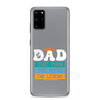 Dad The Man The Myth The Legend Clear Case for Samsung®