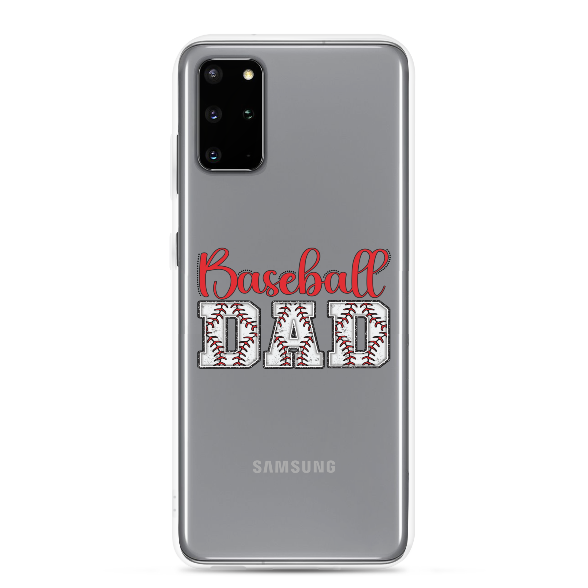 Baseball Dad Clear Case for Samsung®