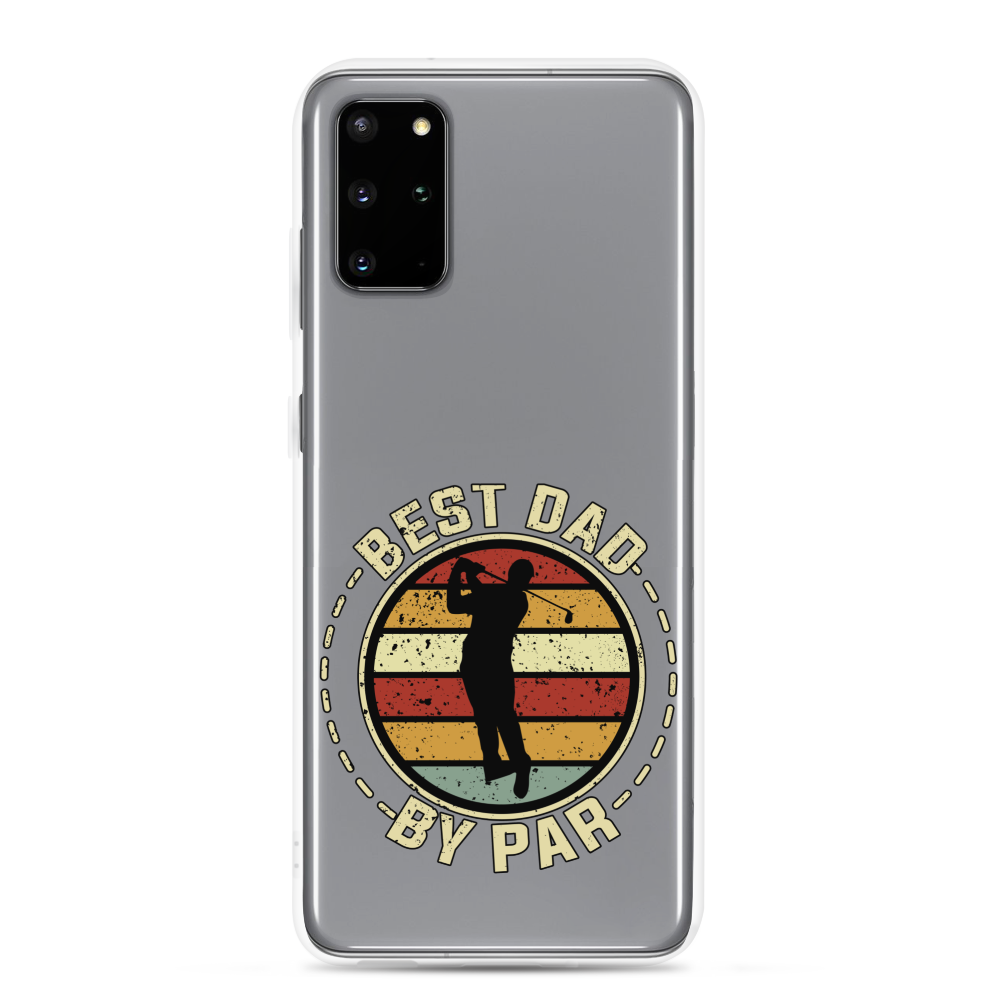 Best Dad By Par Clear Case for Samsung®