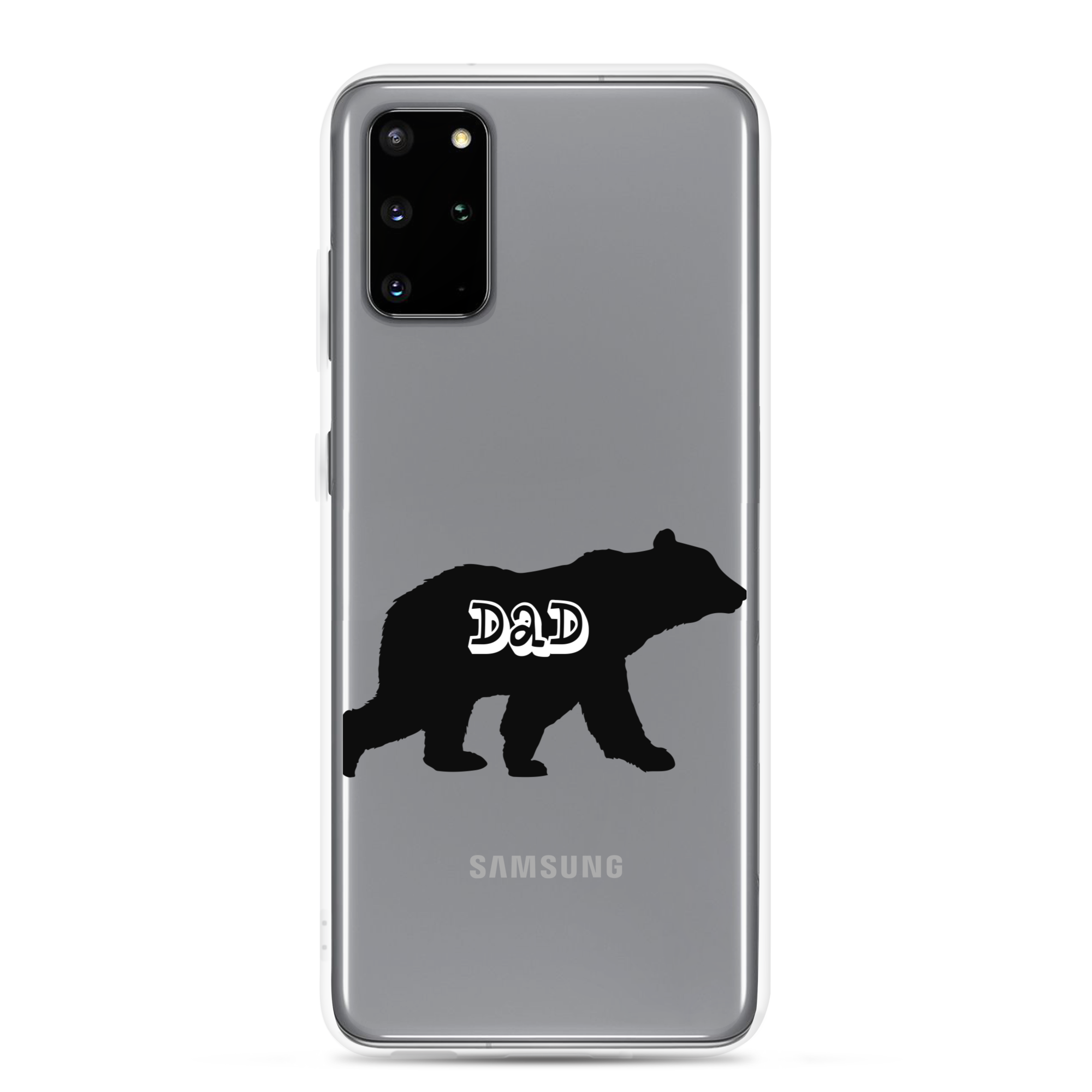 Bear Dad Clear Case for Samsung®